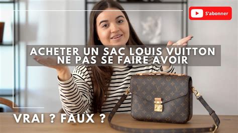 louis vuitton vrai ou faux